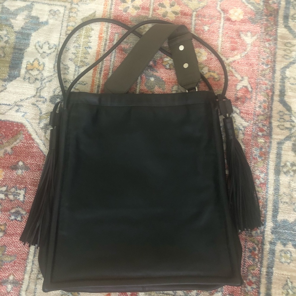 All saints leather tote